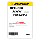 Dunlop DFH | 5" Front | Slick | Kart Tyre