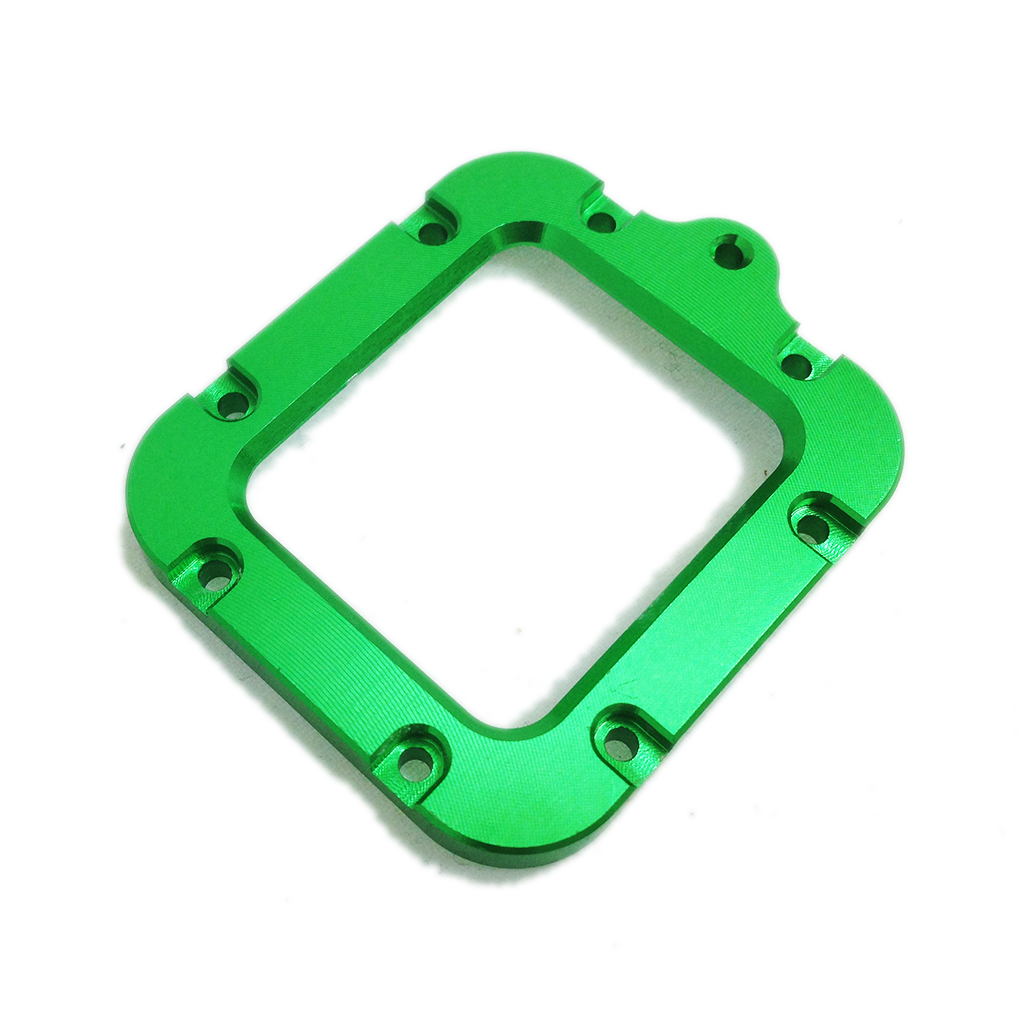 Camera Mount | CNC Aluminium | Hero3 | Lanyard Mount | Green