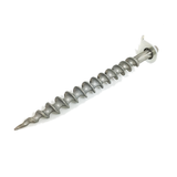 Tent Screw | Heat Treated Cast Aluminium | 460mm Screw | 33mm Flight | With Stainless Steel Mounting Bracket