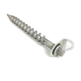 Tent Screw | Heat Treated Cast Aluminium | 460mm Screw | With Stainless Steel Mounting Bracket